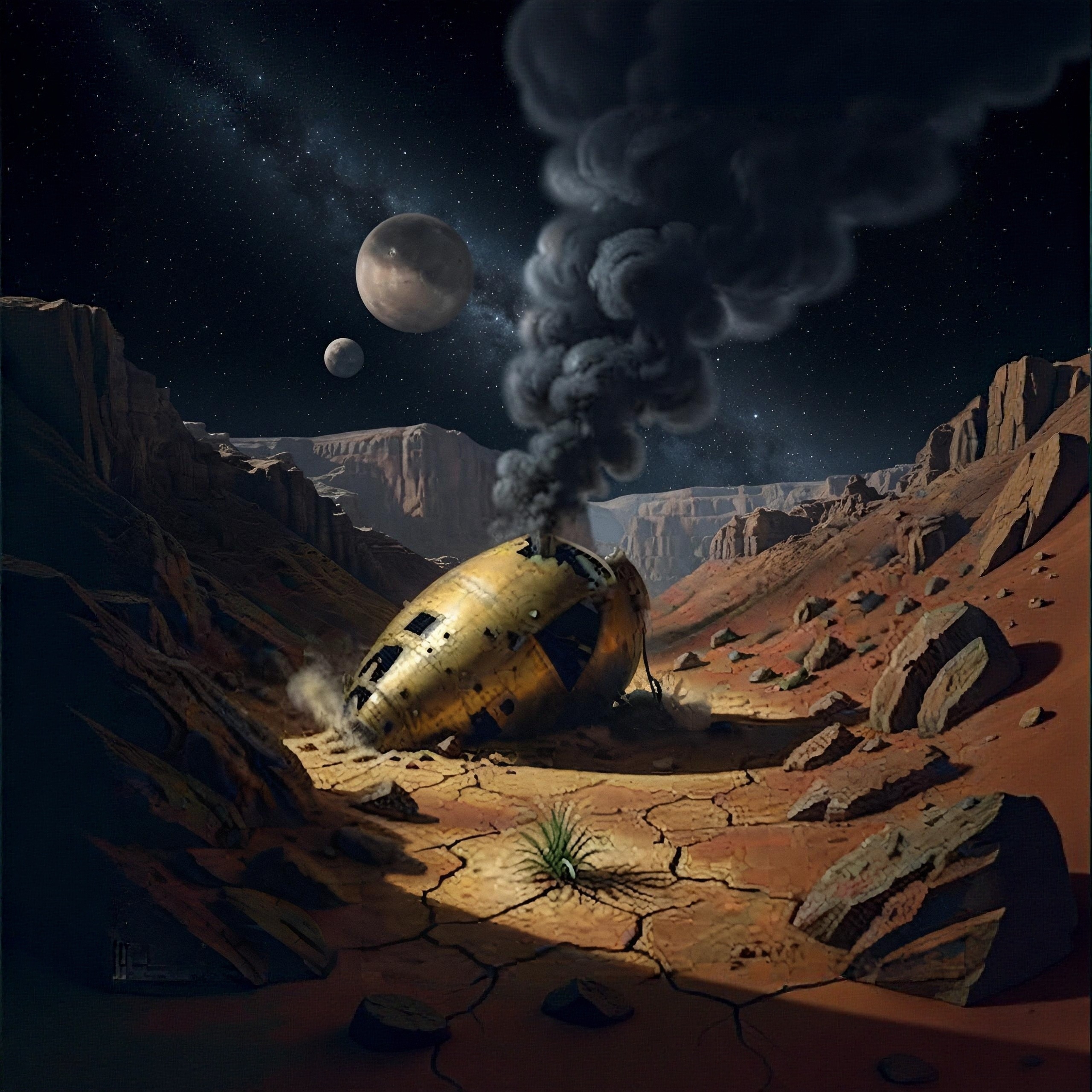 GenGur AI - В Марианской жаре artwork
