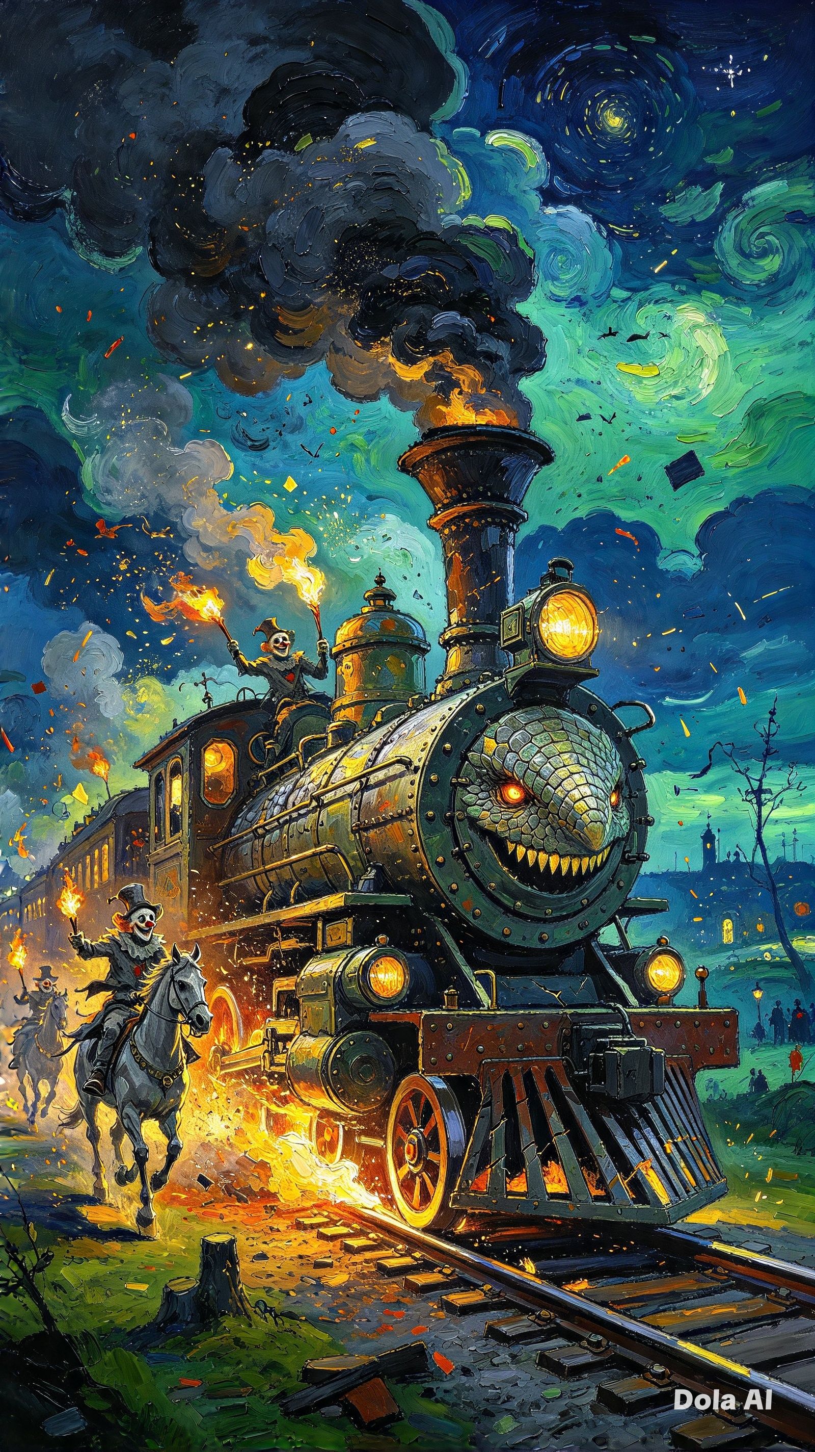 Senza Veloce, Pur con Vapore artwork