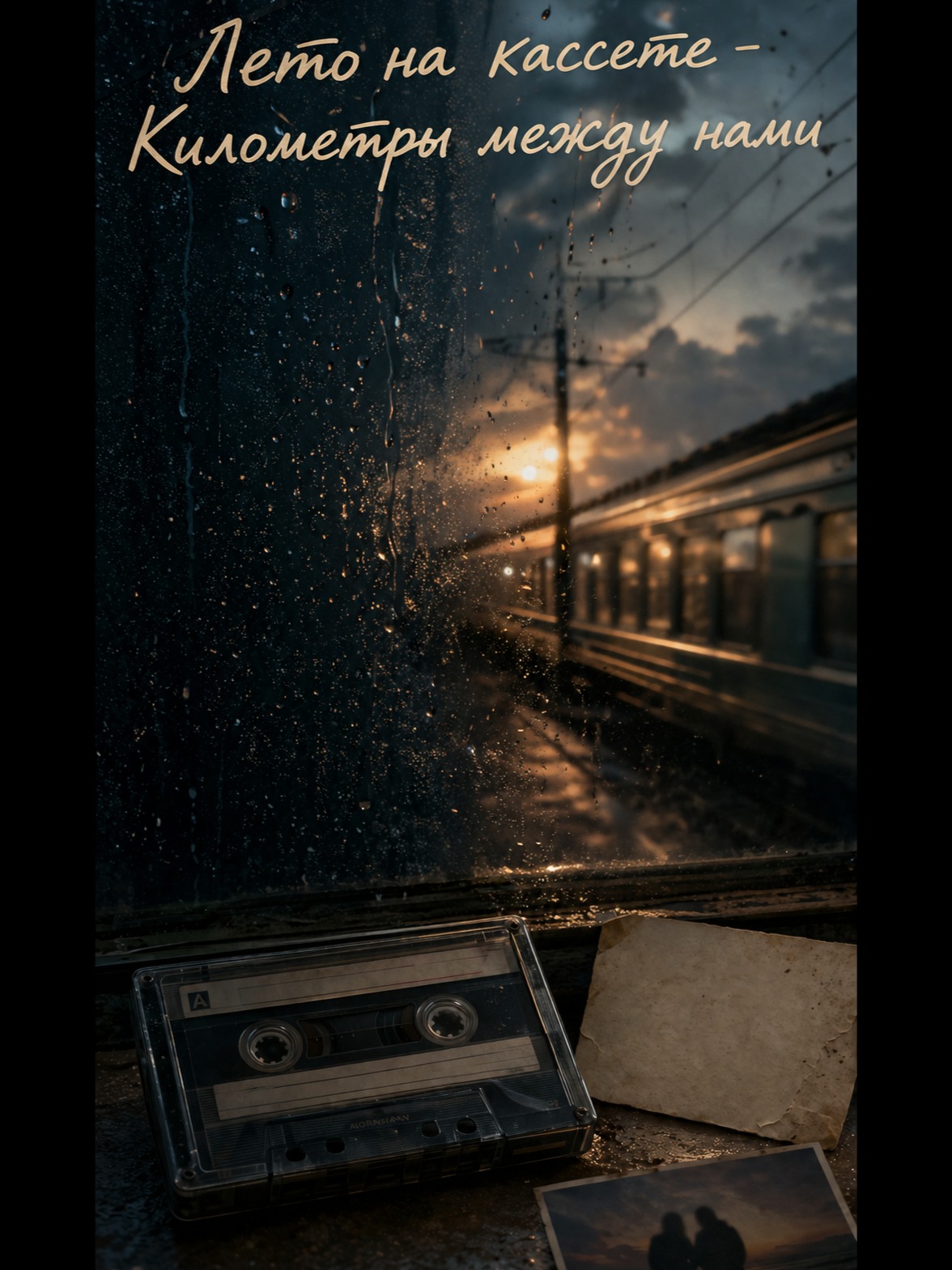 Лето на кассете - Километры между нами. artwork