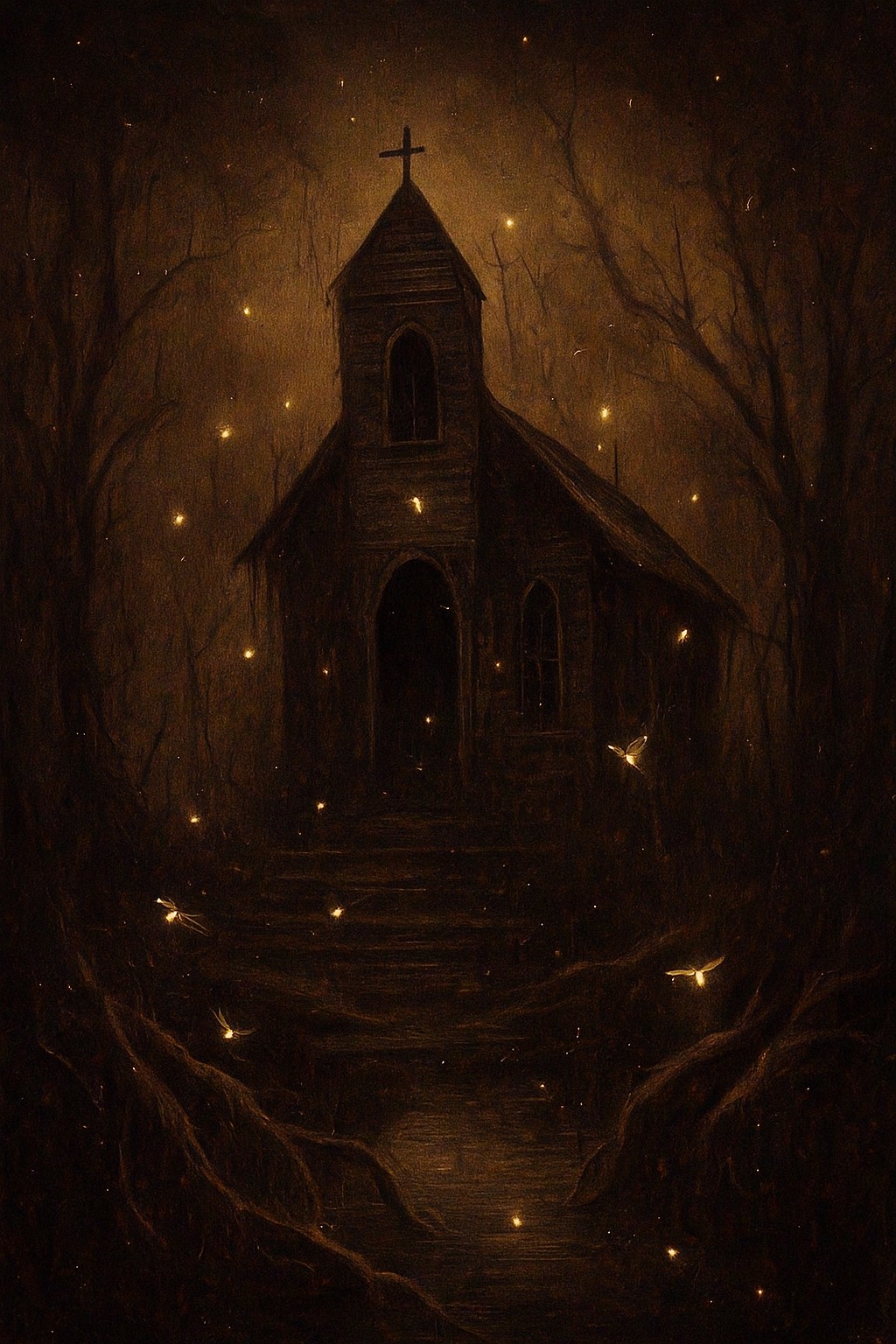 Shrine of The Crows - The Faithless Tune of Fireflies artwork