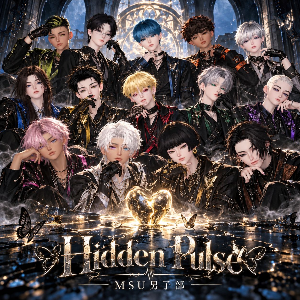 Hidden Pulse(Male cover) artwork