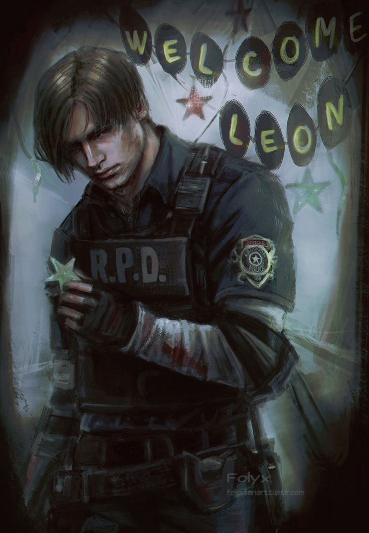 You can't save everyone, Leon... artwork