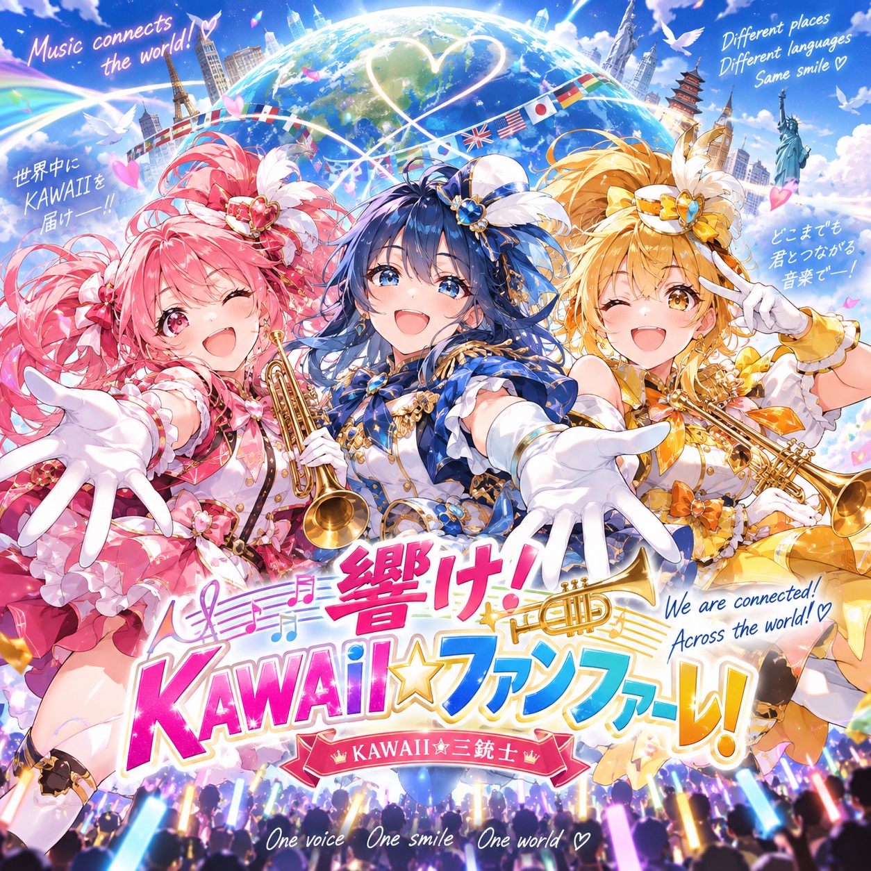 響け！KAWAII☆ファンファーレ！ artwork