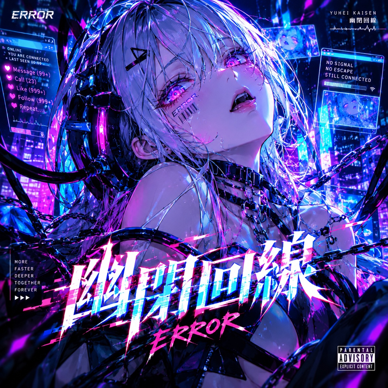 ERROR//8「幽閉回線」 artwork