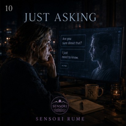 10 — Just Asking artwork