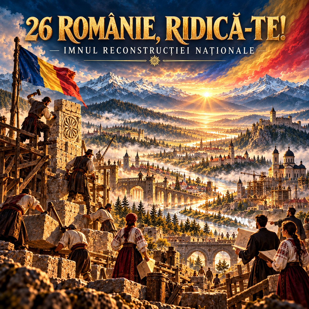 26 — ROMÂNIE, RIDICĂ-TE ! Imnul Reconstructiei Nationale artwork