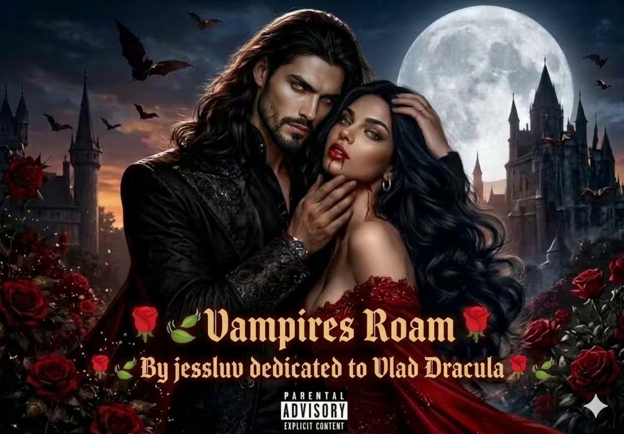 Vampires Roam by jessluv & Vlad Dracula🌹🍃 artwork