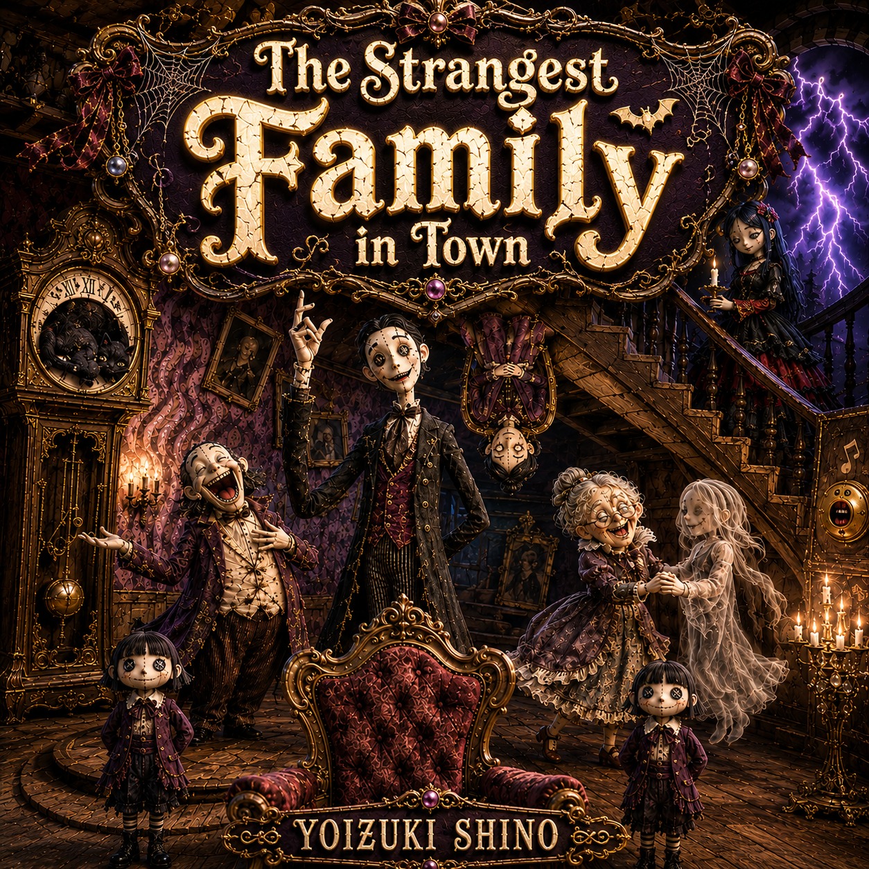 ［English］The Strangest Family in Town artwork