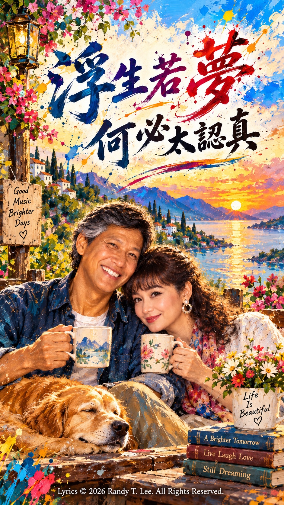 《浮生若夢，何必太認真》 artwork