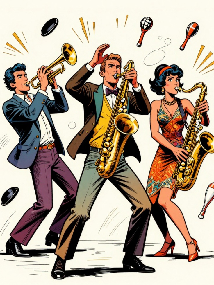 ELECTRO SWING - Herr Rossi sucht das Glück [INSTRUMENTAL] artwork