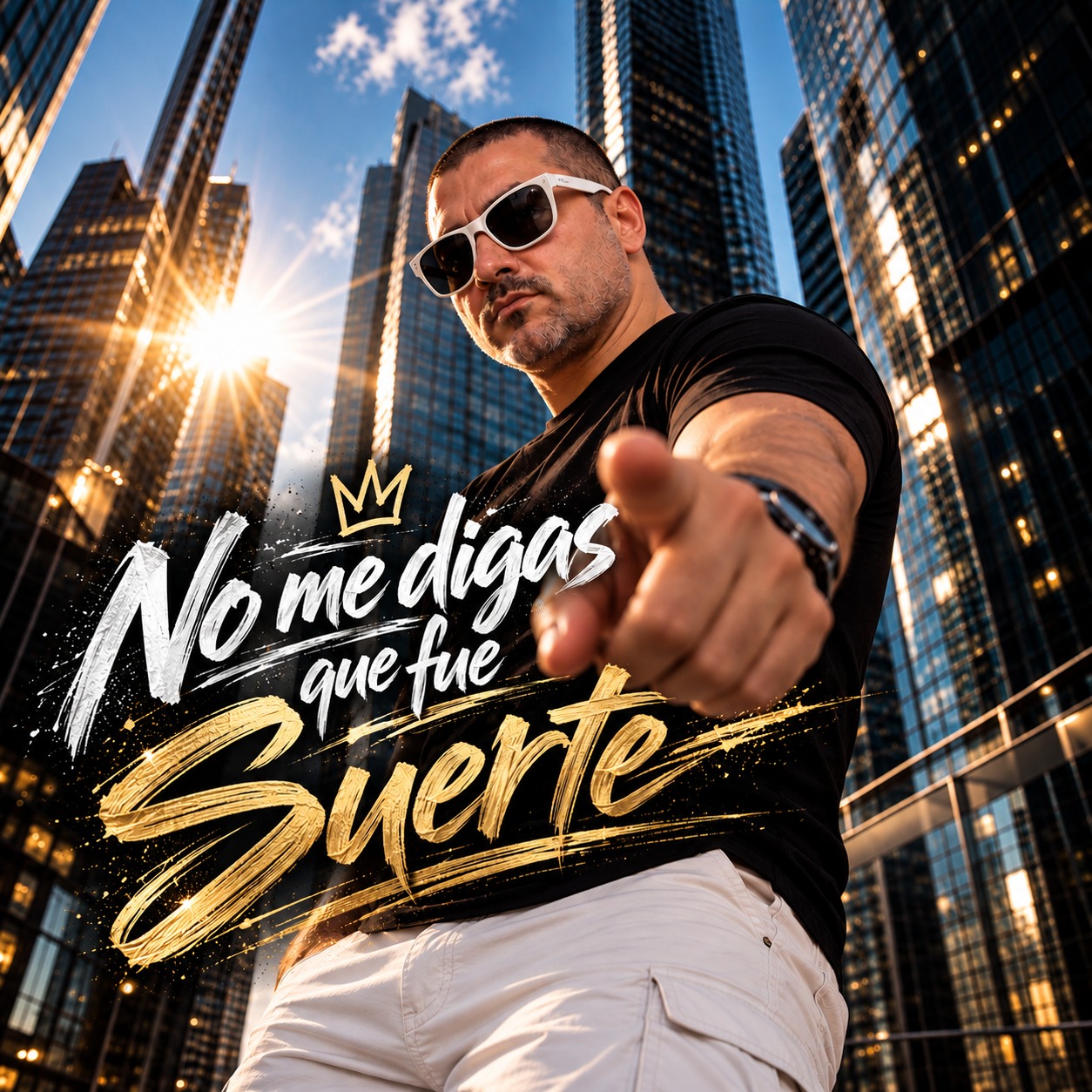 No me digas que fue Suerte artwork