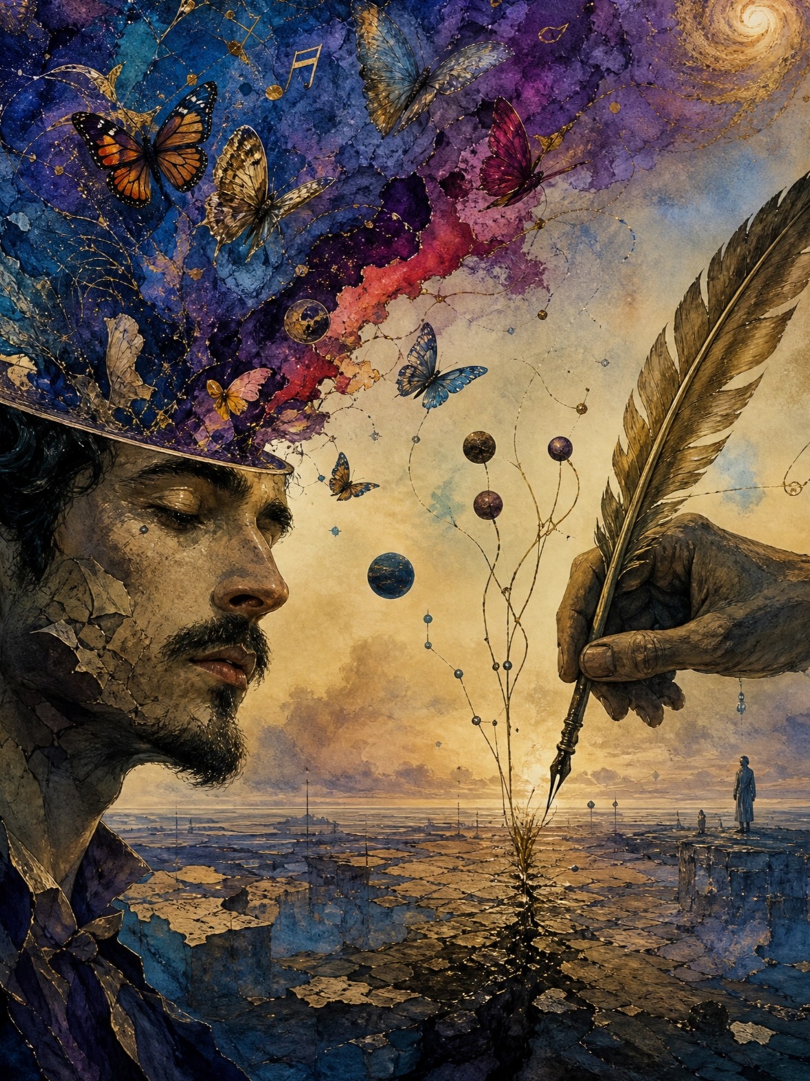 O Poeta no Divã artwork