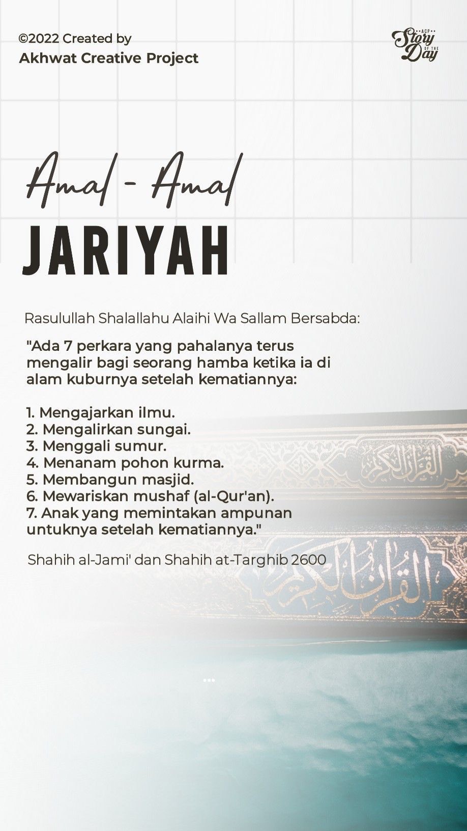 Amal Berterusan artwork
