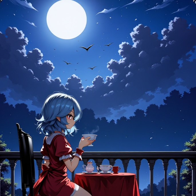 Scarlet Encounter  (Touhou Project) artwork
