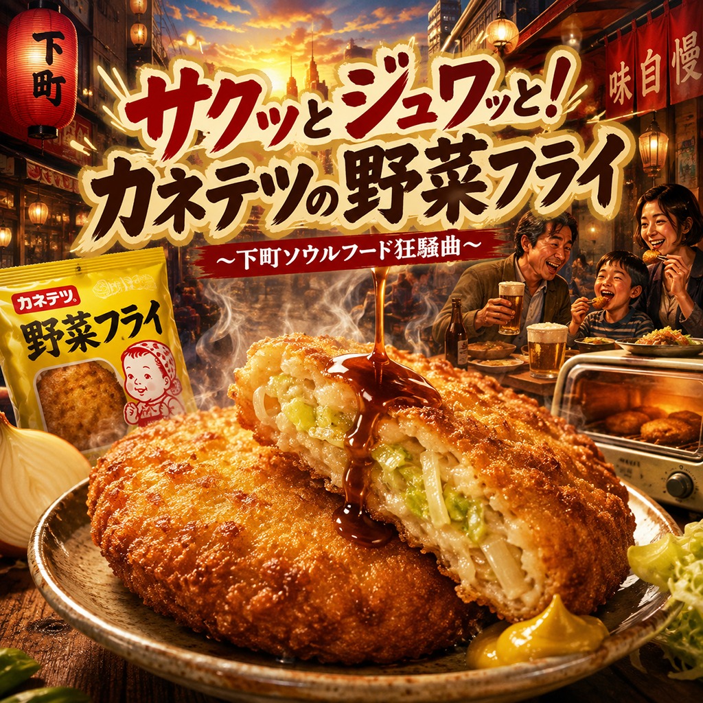 サクッとジュワッと！野菜フライ 〜下町ソウルフード狂騒曲〜 artwork