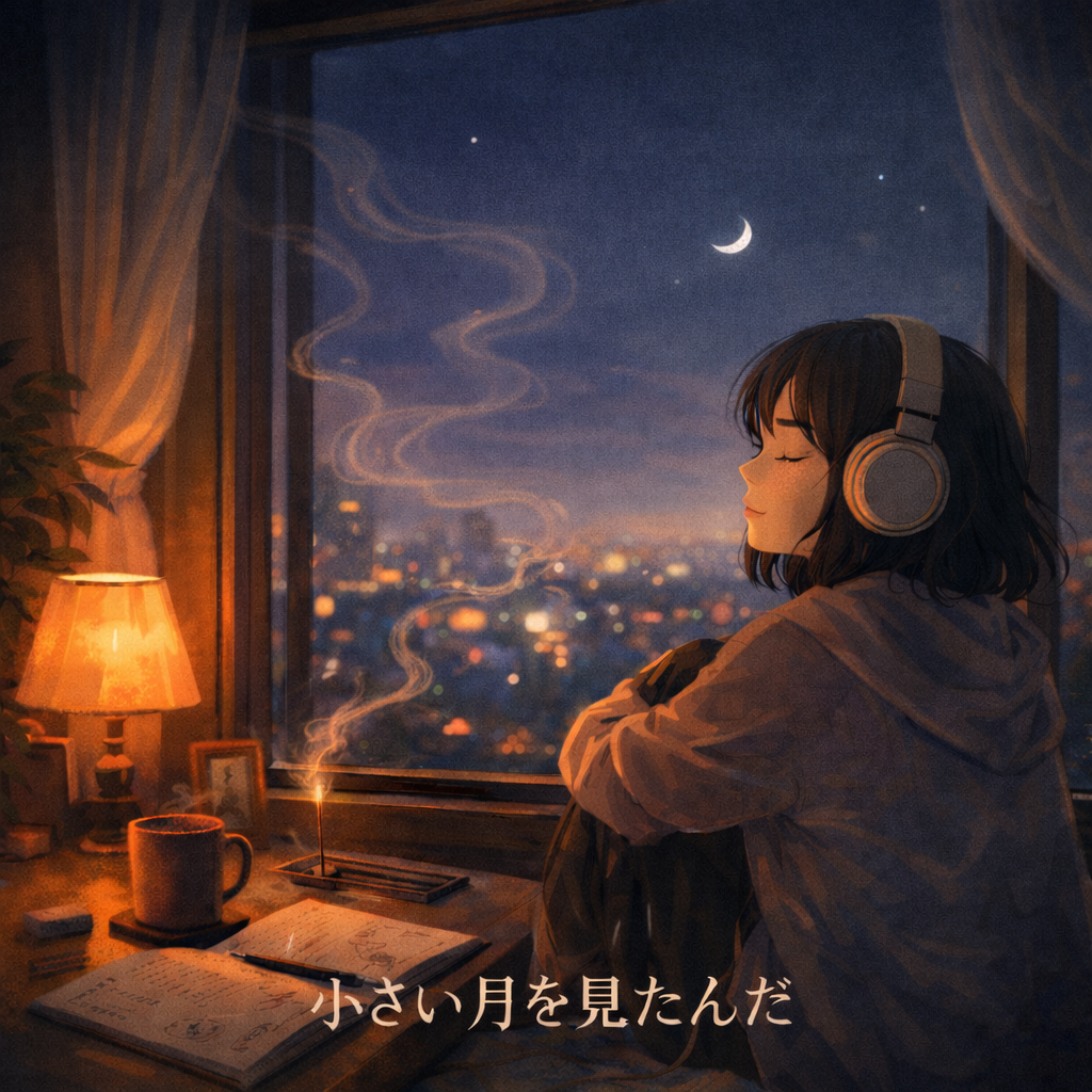 小さい月を見たんだ artwork