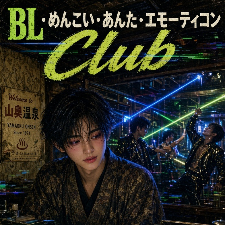 「BL・めんこい・あんた・エモーティコン Club」 artwork