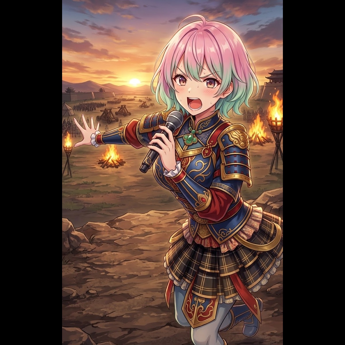 紅蓮ノ刃（ぐれんのやいば） artwork
