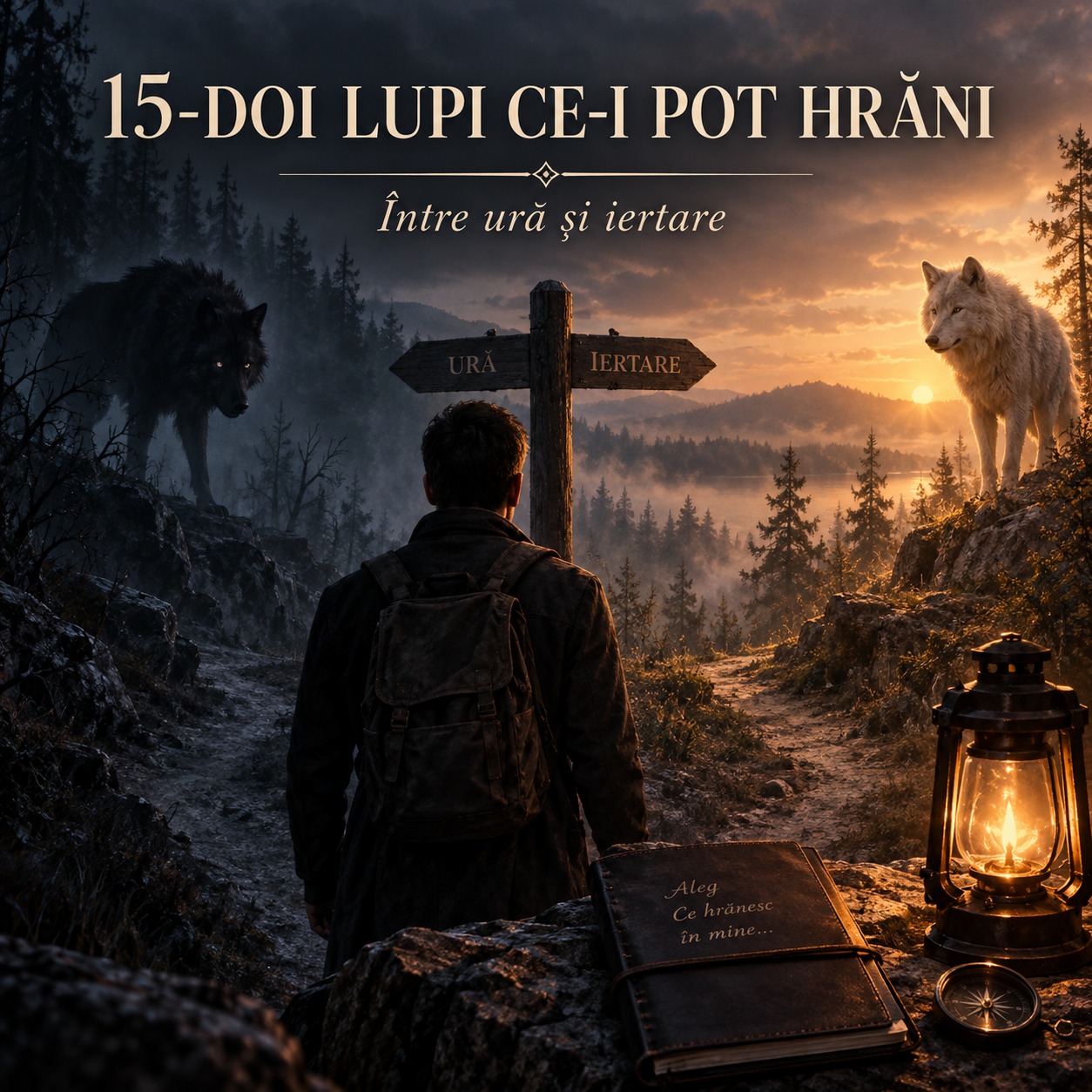 CD 15-DOI LUPI CE-I POT HRĂNI - Între ură și iertare artwork