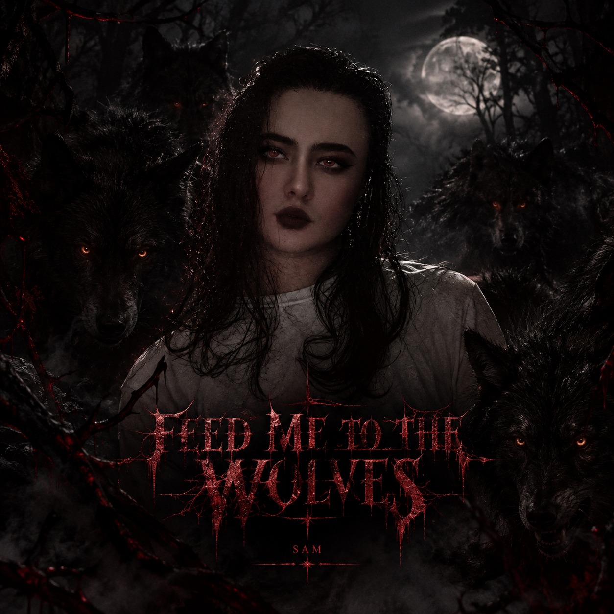 Sam - Feed Me To The Wolves artwork