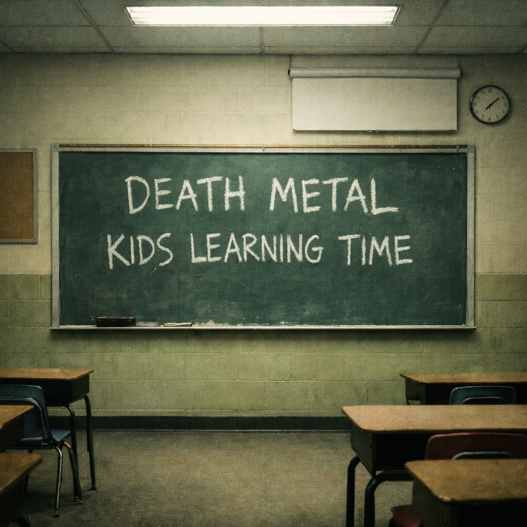 Image for Death Metal Kids Learning Time
