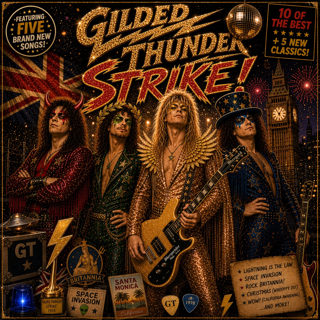 Gilded Thunder - Strike: 10 of the Best + 5 New Tracks (1978)