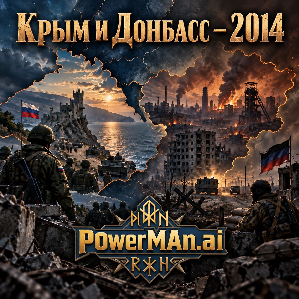 Крым и Донбасс — 2014 artwork