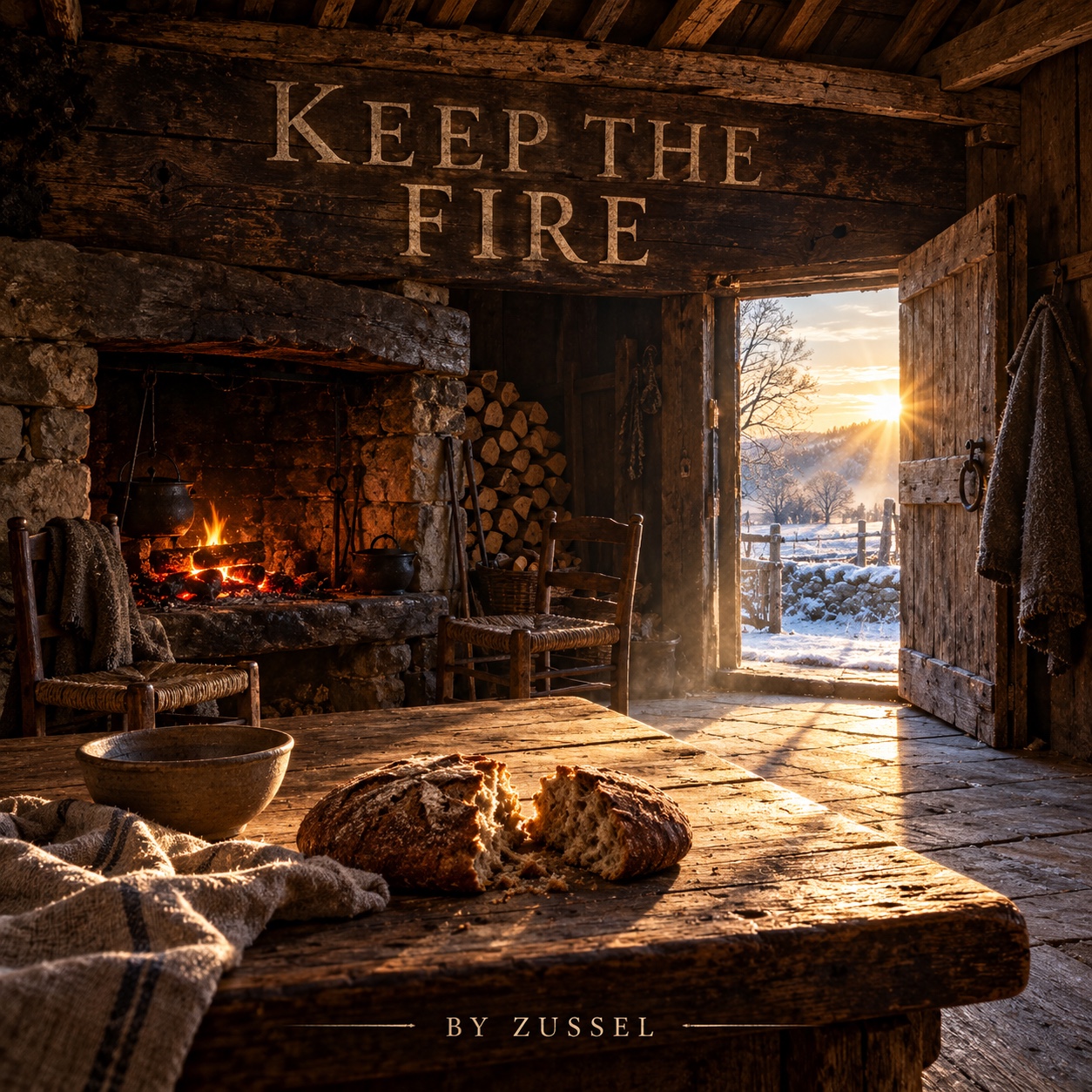 Keep the Fire, Share the Bread artwork