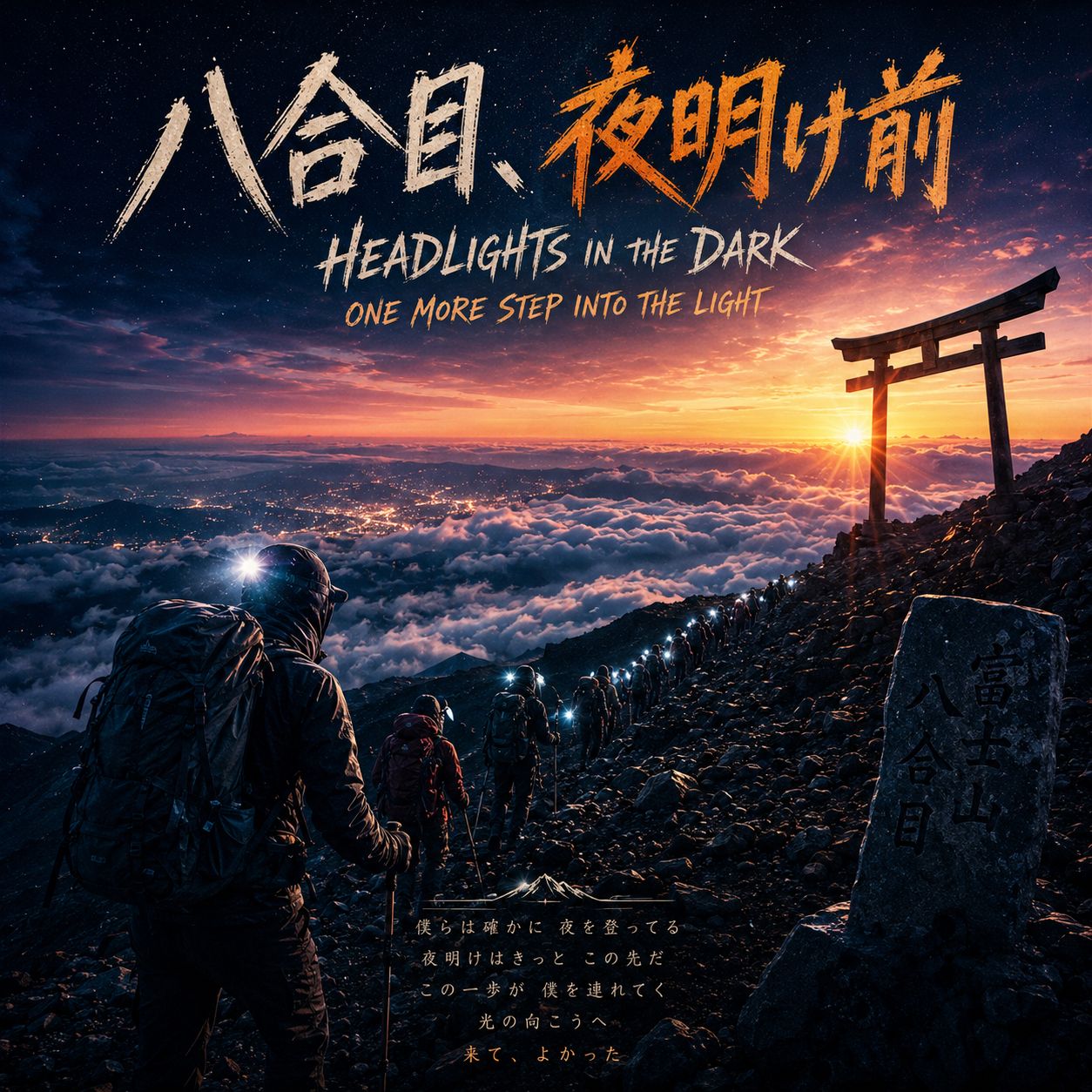 八合目、夜明け前            #歌のお題交換会 artwork