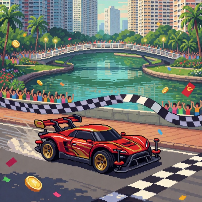 Strangers to Friends - Mini4wd artwork