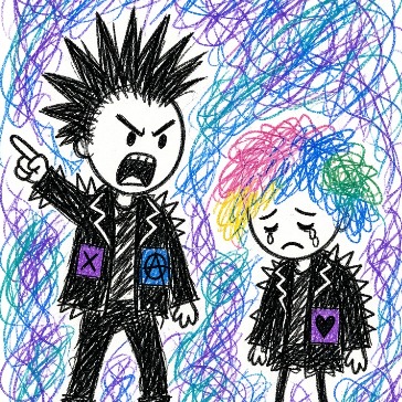 Who Said You Could Be Punk? artwork