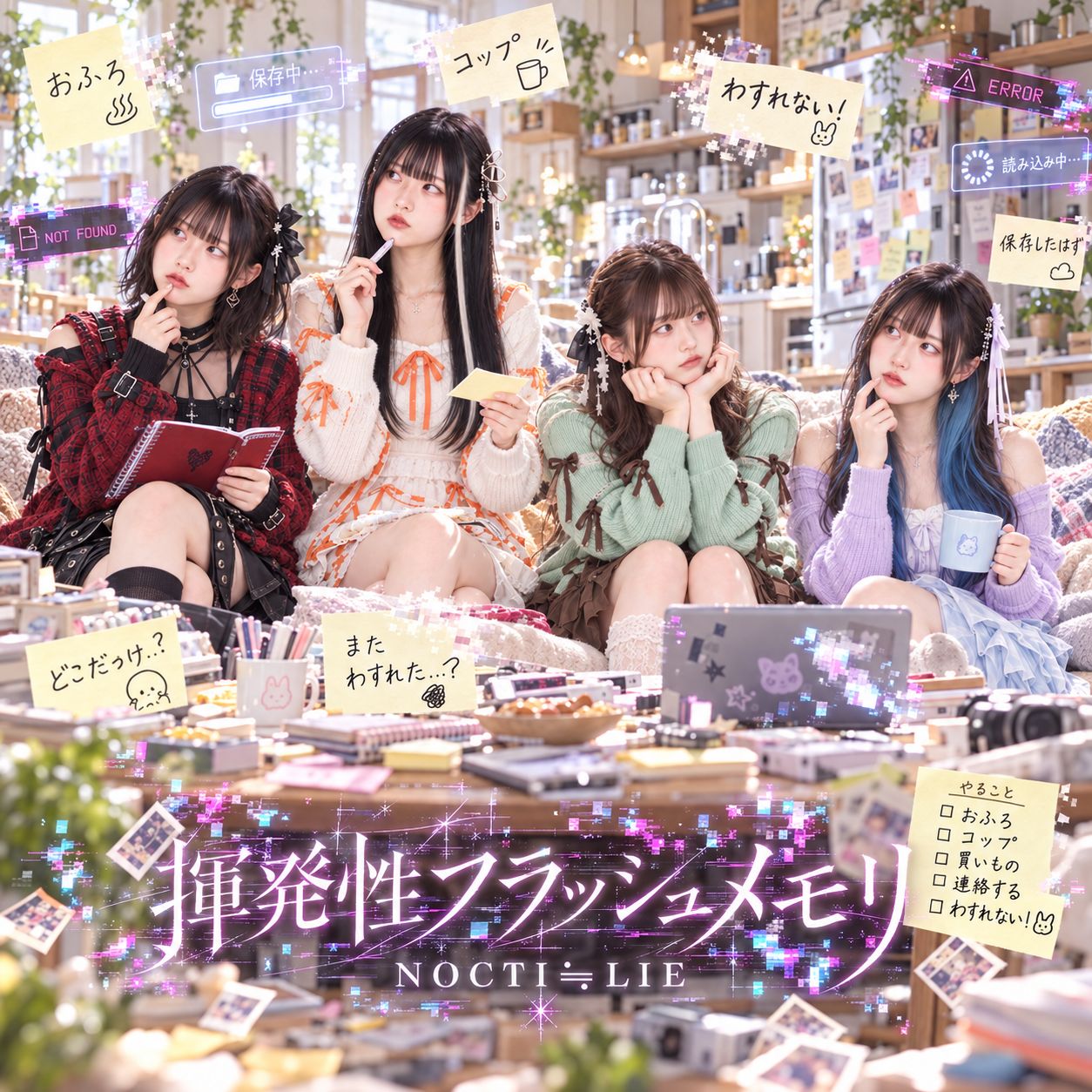 揮発性フラッシュメモリ/NOCTI≒LIE artwork