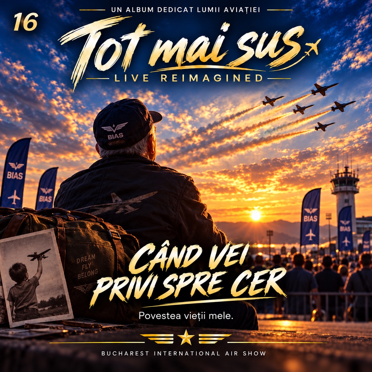 CD 16 CÂND VEI PRIVI SPRE CER - LIVE SYMPHONIC ROCK FINALE artwork