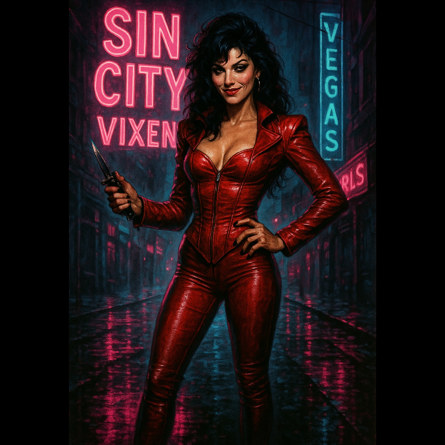 Sin City Vixen artwork
