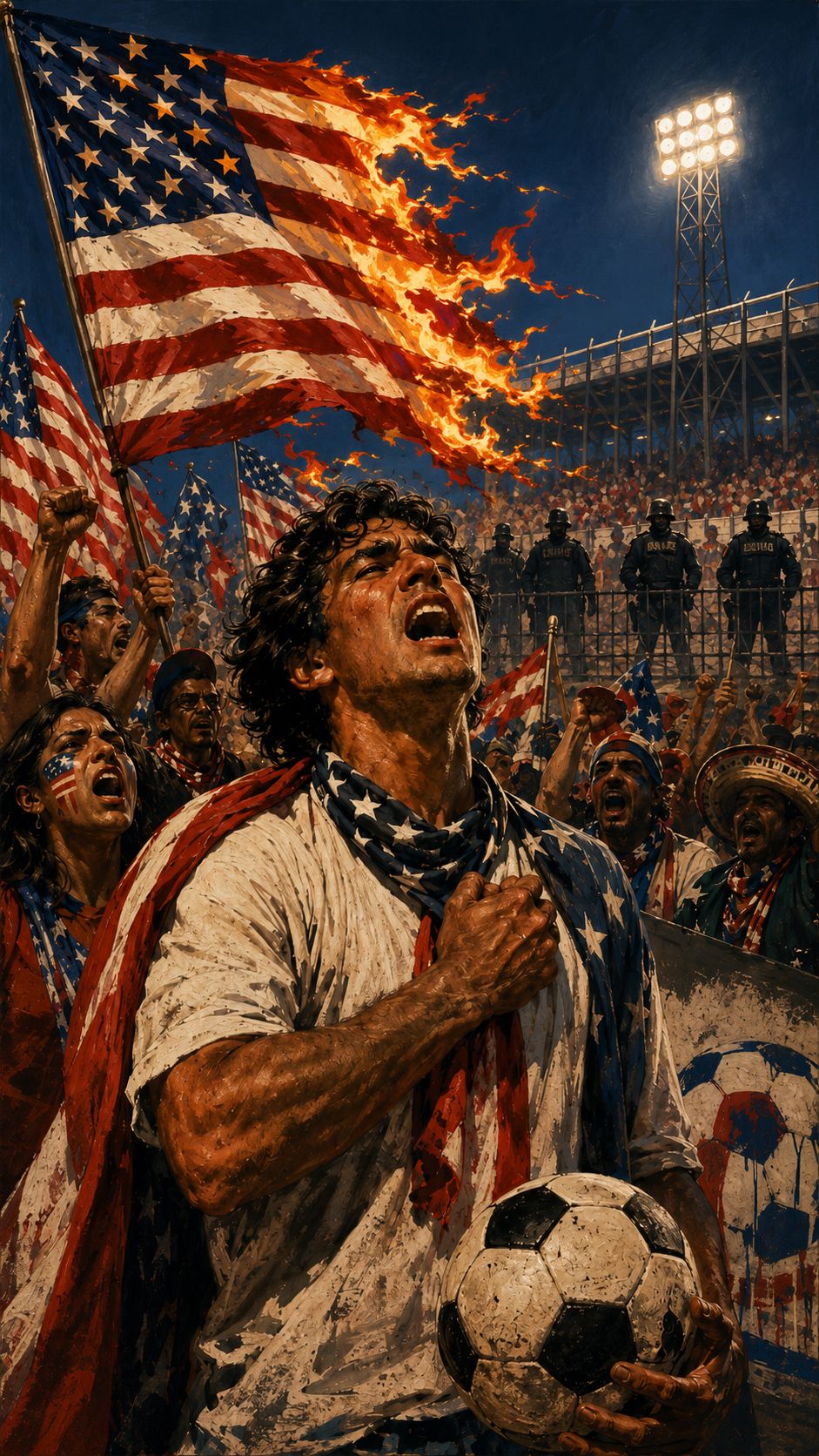 Hard to Wave the Flag artwork