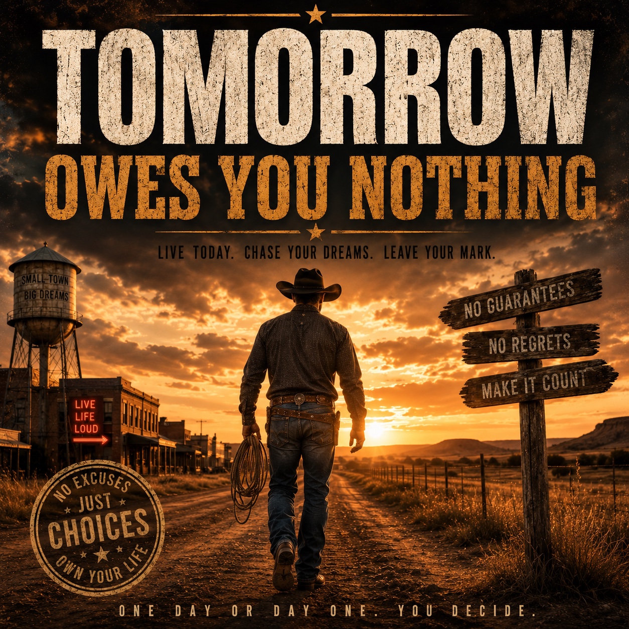 Tomorrow Owes You Nothing artwork
