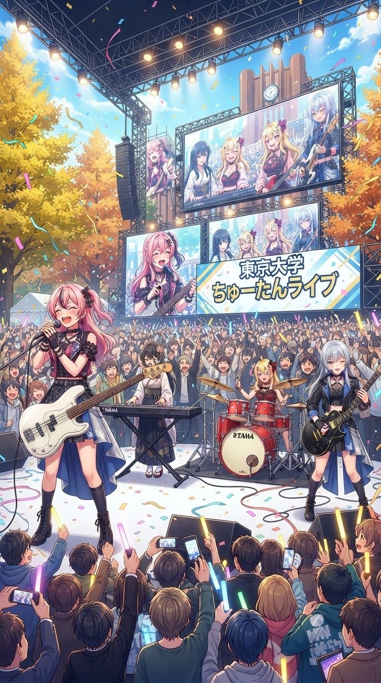 【ネコにゃーシリーズ】可愛くてごめん 〜キャンパス・ロックVer.〜 その2（yy電波ですか？イメージ） artwork