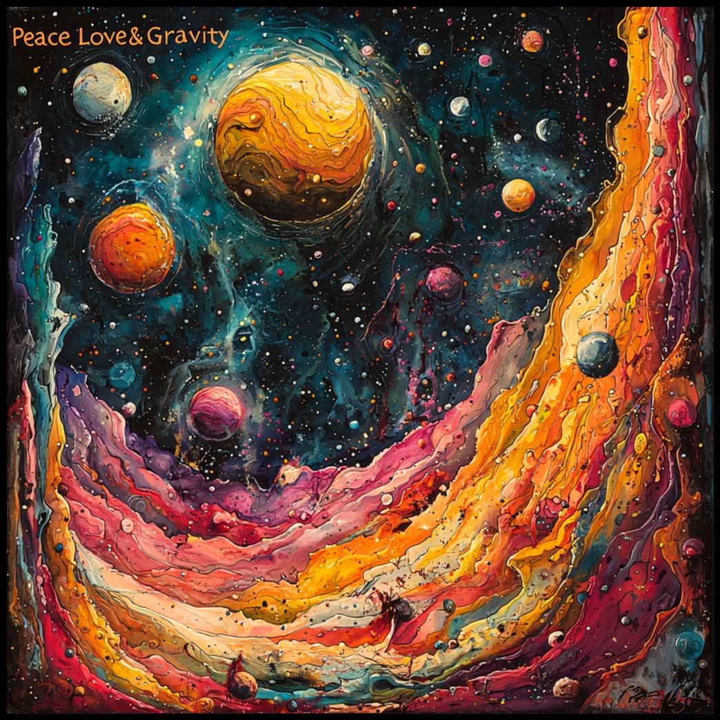 Image for Peace Love and Gravity