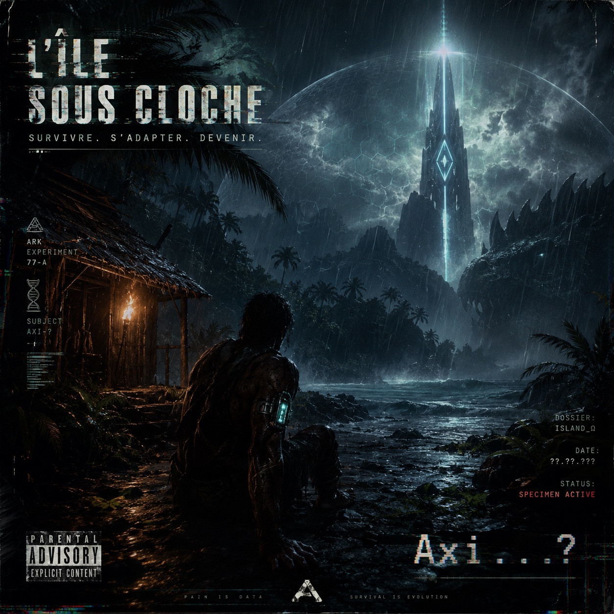 𝗧 | 01 • L’île sous cloche artwork