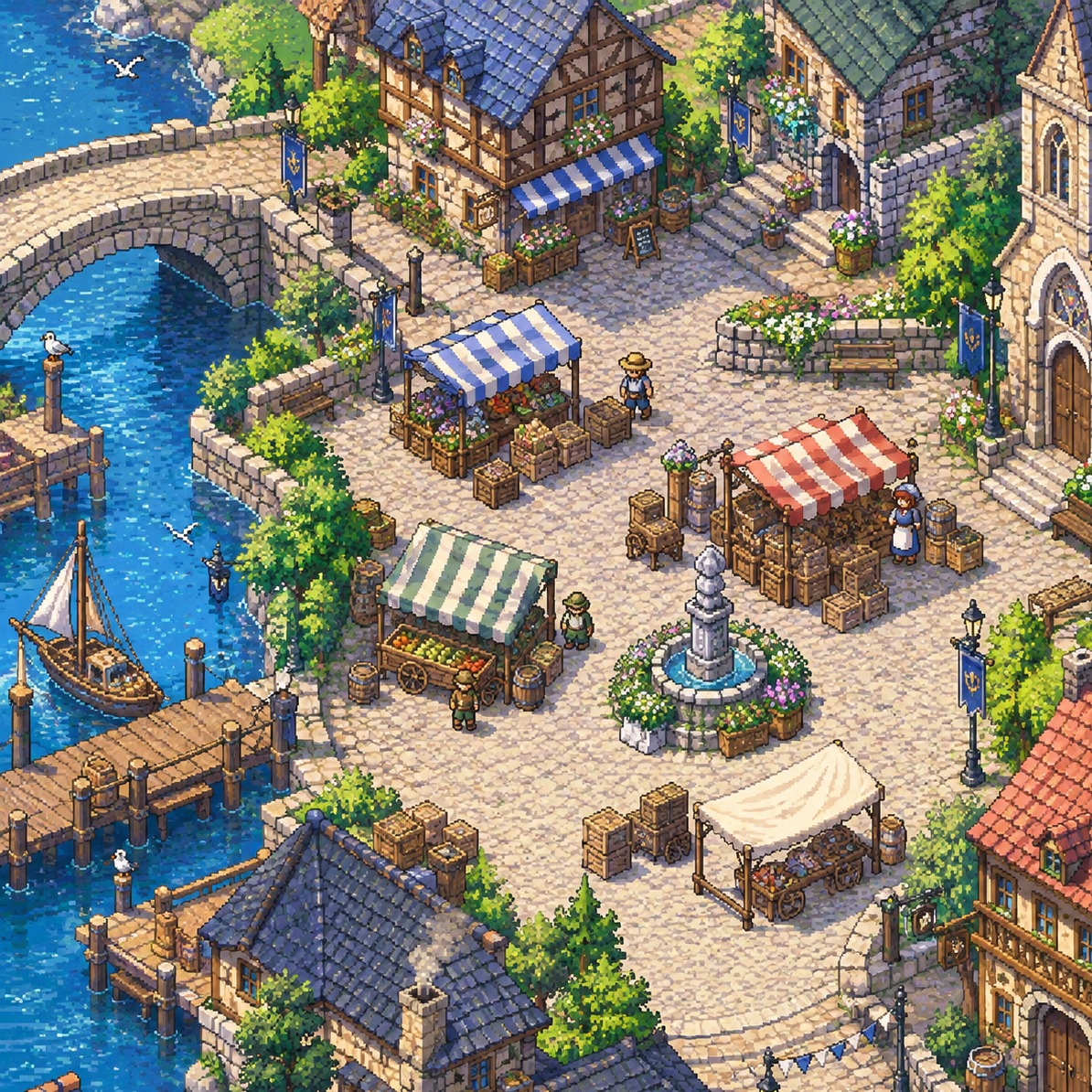 ポートタウンマーケット artwork