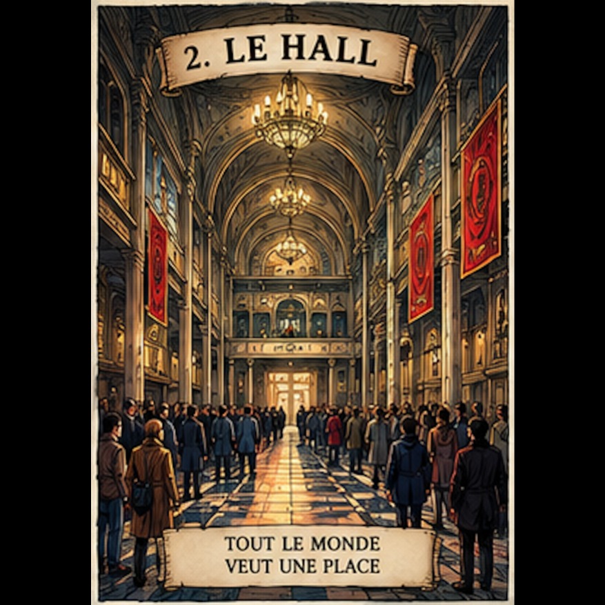 1 - Le Hall artwork