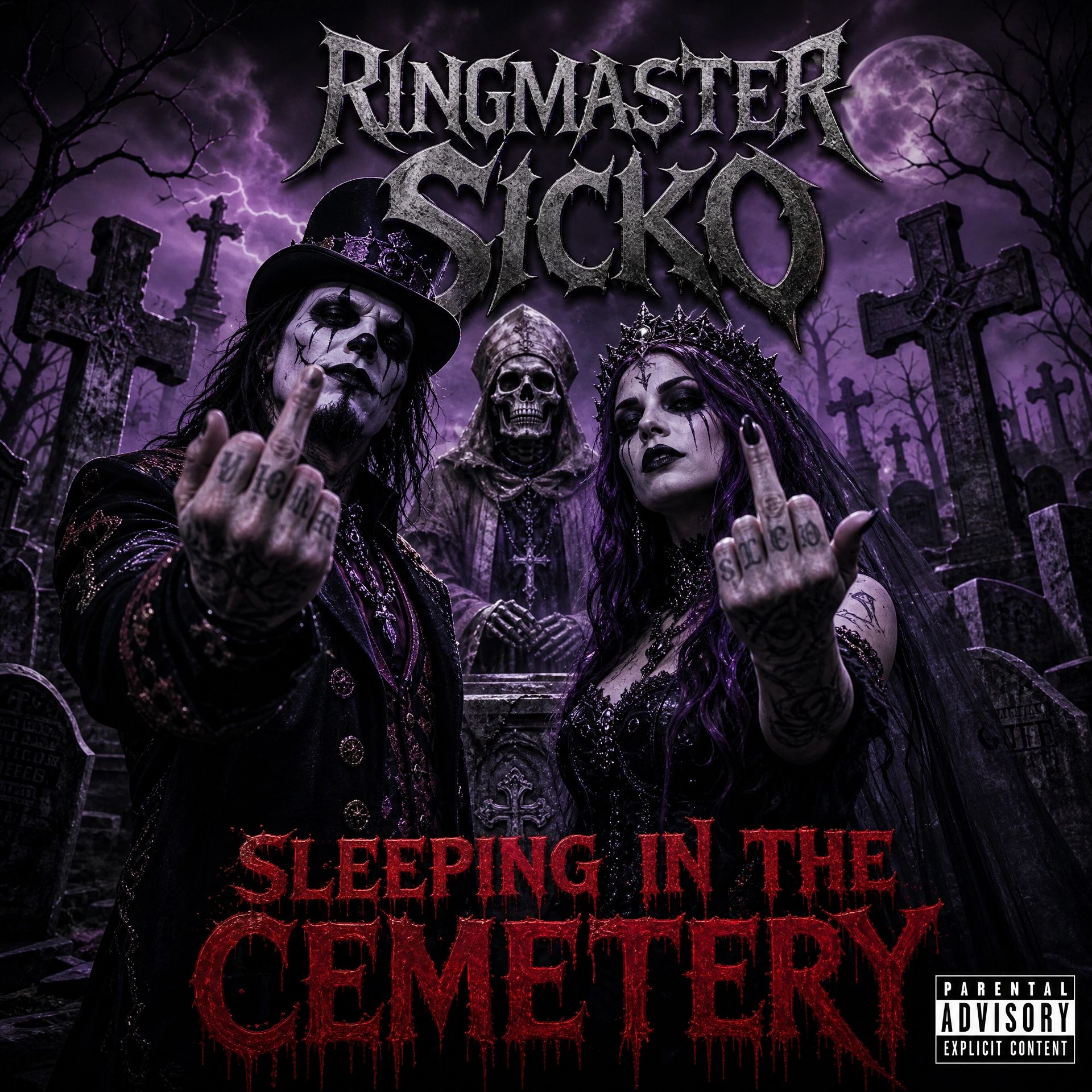 Sleeping In The Cemetery artwork