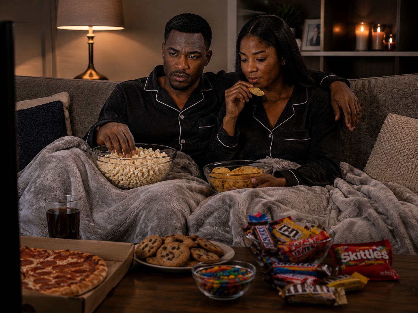 “Our Movie Night Love Story artwork