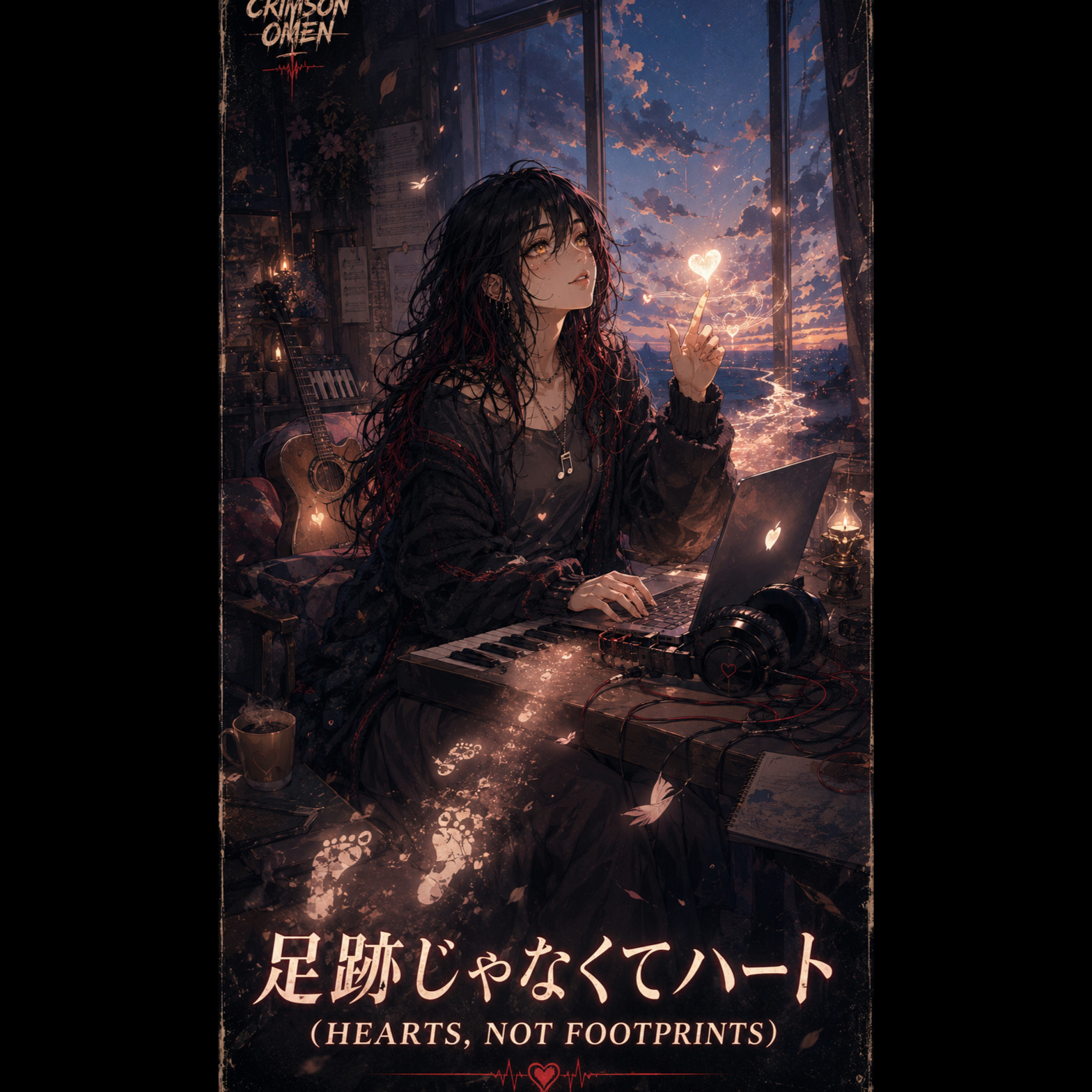 足跡じゃなくてハート (Hearts, Not Footprints) artwork