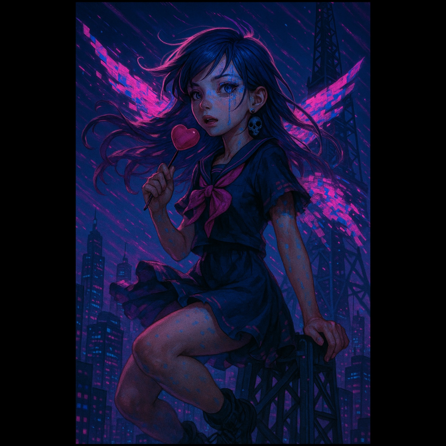 Image for 💀闇ポップ毒菓子💀第二弾：Observation Log_Yuno【Glitch Collapse Edition】