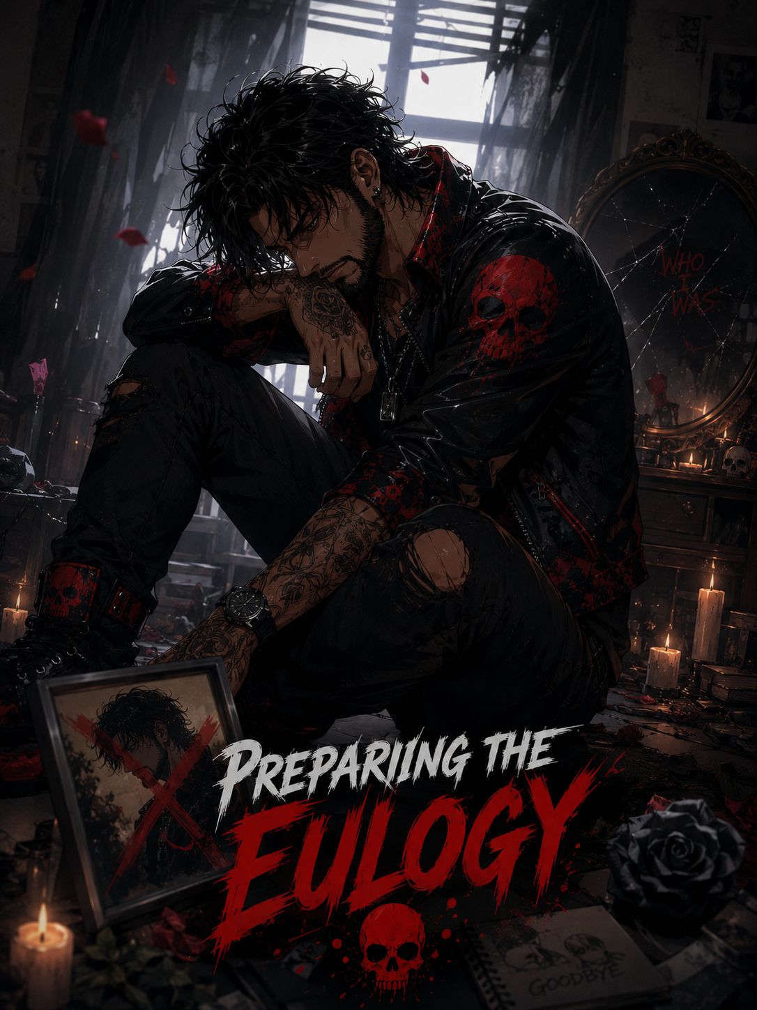 Preparing the Eulogy artwork