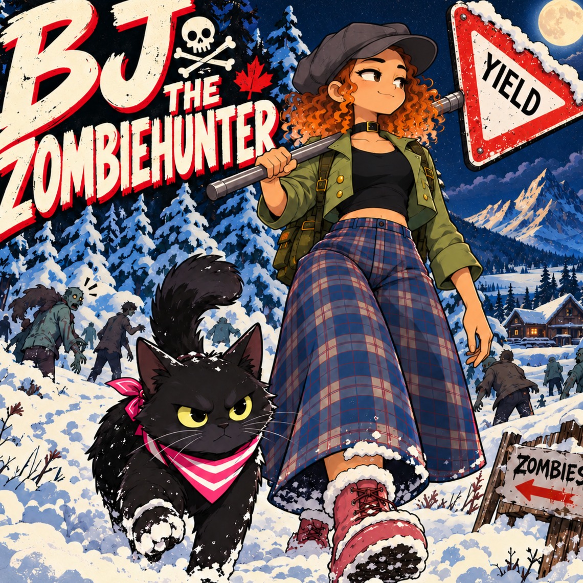 BJ the ZombieHunter artwork