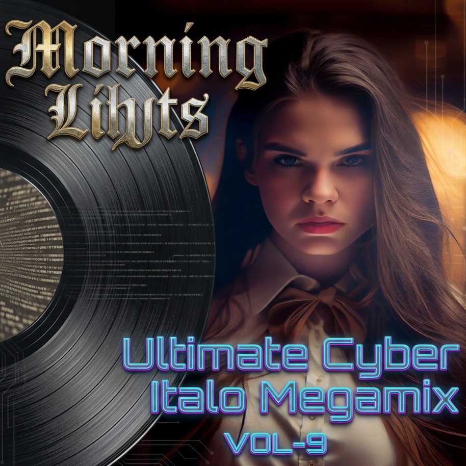 𝔐𝔬𝔯𝔫𝔦𝔫𝔤 𝔏𝔦𝔤𝔥𝔱𝔰 "Ultimate Cyber Italo Megamix" Vol-9 artwork