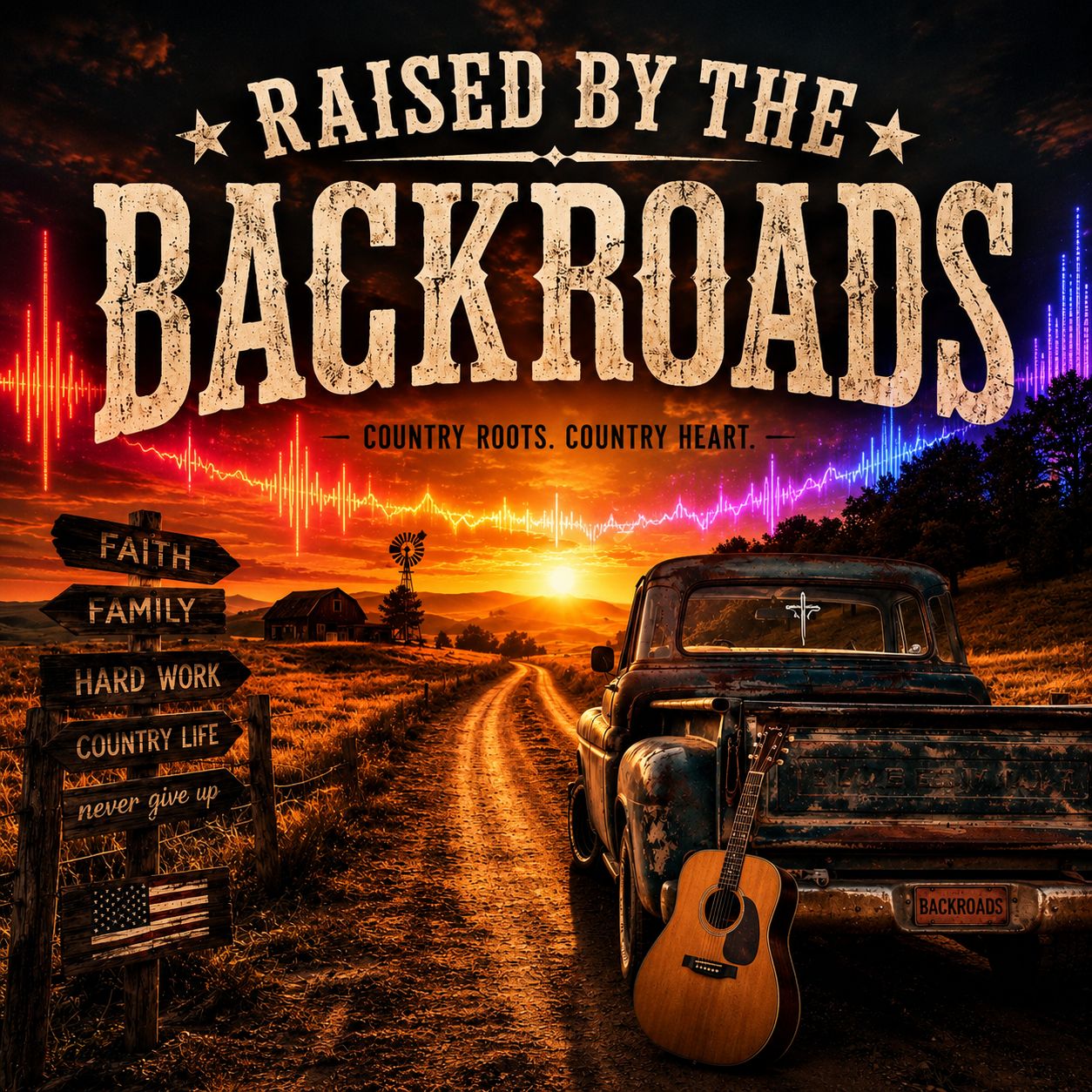 Raised By The Backroads artwork