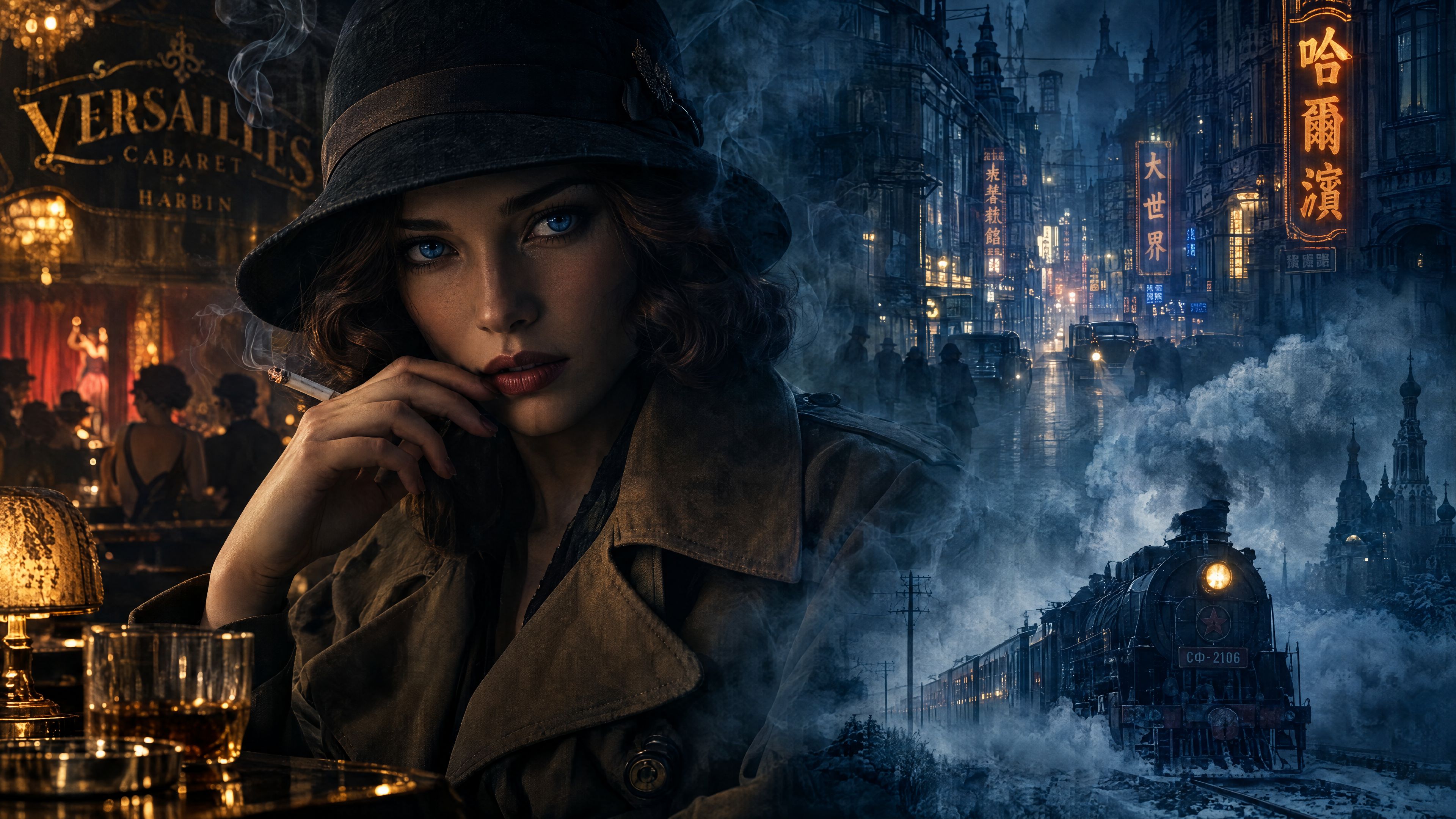 🧥 Миссия в Харбине (Шпионский нуар) artwork